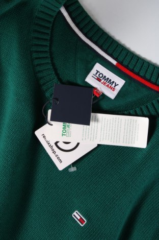 Мъжки пуловер Tommy Jeans, Размер XXL, Цвят Зелен, Цена 99,96 лв.