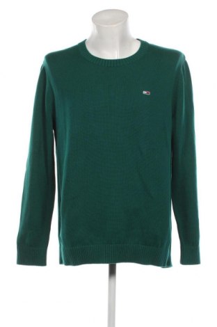 Herrenpullover Tommy Jeans, Größe XXL, Farbe Grün, Preis € 56,78