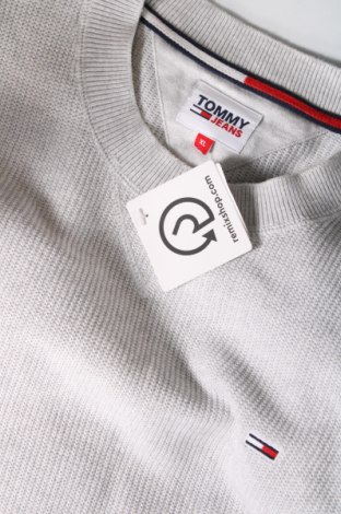 Herrenpullover Tommy Jeans, Größe XL, Farbe Grau, Preis 56,78 €