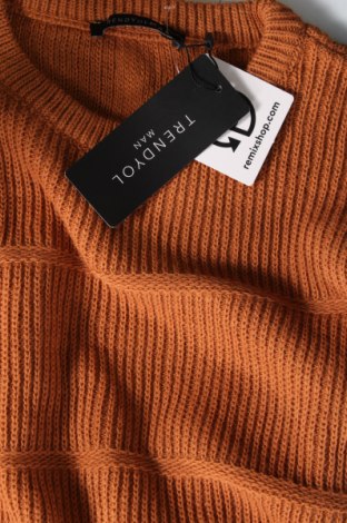 Męski sweter Trendyol, Rozmiar XL, Kolor Brązowy, Cena 71,83 zł