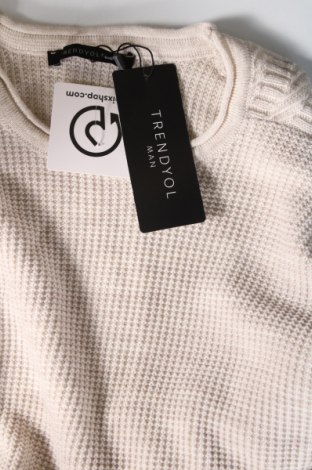 Pánsky sveter  Trendyol, Veľkosť XL, Farba Béžová, Cena  15,88 €