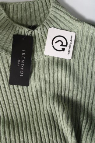 Ανδρικό πουλόβερ Trendyol, Μέγεθος L, Χρώμα Πράσινο, Τιμή 17,86 €