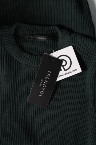 Ανδρικό πουλόβερ Trendyol, Μέγεθος S, Χρώμα Πράσινο, Τιμή 17,86 €