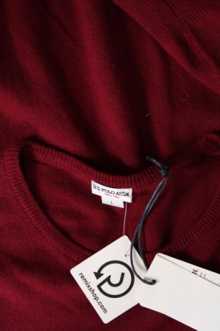 Ανδρικό πουλόβερ U.S. Polo Assn., Μέγεθος L, Χρώμα Κόκκινο, Τιμή 37,52 €
