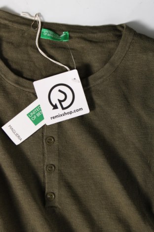 Ανδρικό πουλόβερ United Colors Of Benetton, Μέγεθος M, Χρώμα Πράσινο, Τιμή 39,69 €