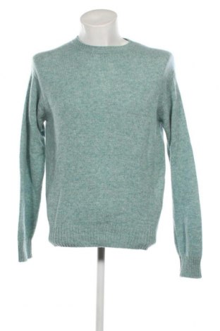 Мъжки пуловер United Colors Of Benetton, Размер L, Цвят Зелен, Цена 34,65 лв.