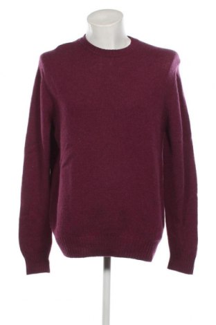 Мъжки пуловер United Colors Of Benetton, Размер XL, Цвят Розов, Цена 42,35 лв.