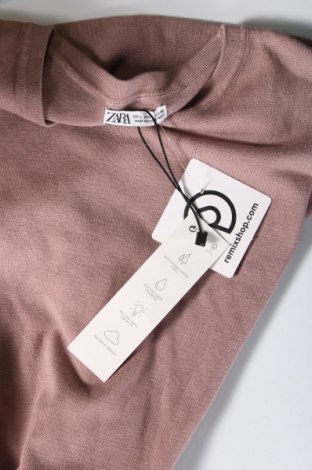 Pánský svetr  Zara, Velikost L, Barva Popelavě růžová, Cena  1 043,00 Kč