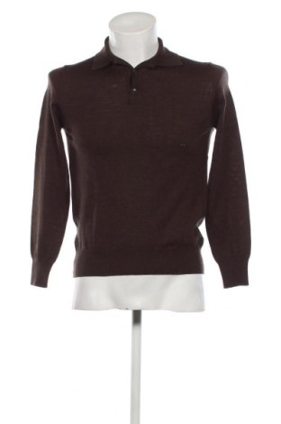Мъжки пуловер Zara, Размер S, Цвят Кафяв, Цена 19,20 лв.