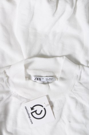 Ανδρικό πουλόβερ Zara, Μέγεθος M, Χρώμα Λευκό, Τιμή 10,69 €