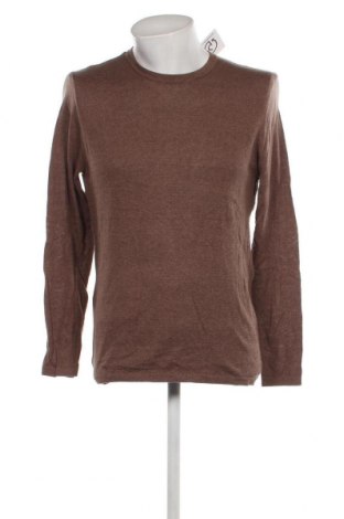 Мъжки пуловер Zara, Размер M, Цвят Кафяв, Цена 14,40 лв.
