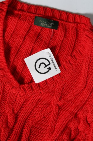 Pánsky sveter  Zara Man, Veľkosť M, Farba Červená, Cena  9,80 €