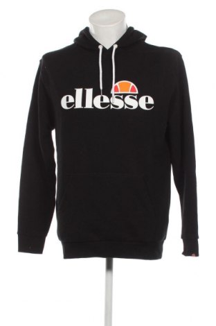 Herren Sweatshirt Ellesse, Größe M, Farbe Schwarz, Preis 26,37 €