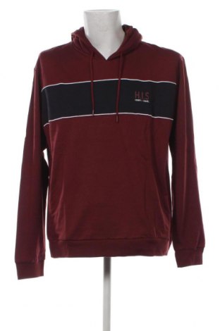 Herren Sweatshirt H.I.S, Größe XXL, Farbe Rot, Preis 11,86 €