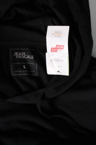 Ανδρικό φούτερ Jean Pascale, Μέγεθος L, Χρώμα Μαύρο, Τιμή 23,61 €
