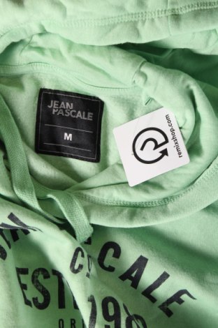 Ανδρικό φούτερ Jean Pascale, Μέγεθος M, Χρώμα Πράσινο, Τιμή 14,89 €