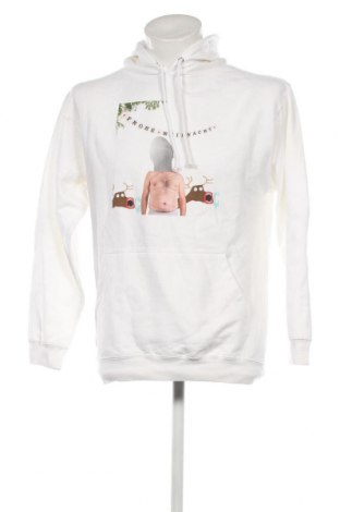 Herren Sweatshirt Just hoods, Größe M, Farbe Weiß, Preis 6,00 €