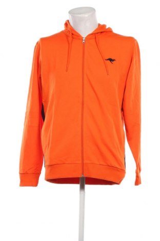 Herren Sweatshirt Kangaroos, Größe M, Farbe Orange, Preis 33,56 €