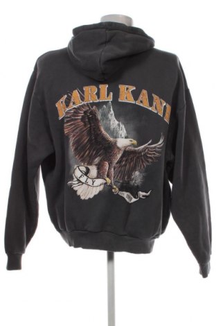 Мъжки суичър Karl Kani, Размер L, Цвят Сив, Цена 112,84 лв.