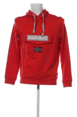 Férfi sweatshirt Napapijri, Méret M, Szín Piros, Ár 33 017 Ft