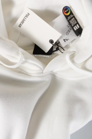 Herren Sweatshirt Pull&Bear, Größe M, Farbe Weiß, Preis 23,71 €