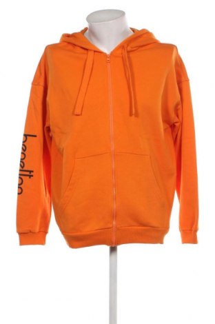 Herren Sweatshirt United Colors Of Benetton, Größe M, Farbe Orange, Preis 47,94 €