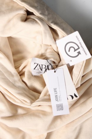 Ανδρικό φούτερ Zara, Μέγεθος M, Χρώμα Εκρού, Τιμή 31,83 €