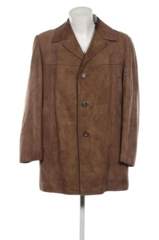 Pánska kožená bunda , Veľkosť L, Farba Hnedá, Cena  25,73 €
