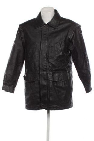 Pánská kožená bunda , Velikost L, Barva Černá, Cena  907,00 Kč