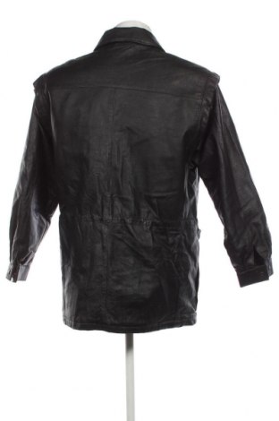 Pánska kožená bunda , Veľkosť L, Farba Čierna, Cena  16,42 €