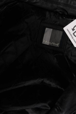 Ανδρικό δερμάτινο μπουφάν Henry Morell, Μέγεθος M, Χρώμα Μαύρο, Τιμή 26,48 €