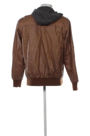 Pánska kožená bunda  Identic, Veľkosť M, Farba Hnedá, Cena  27,78 €