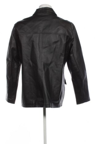 Ανδρικό δερμάτινο μπουφάν Identic, Μέγεθος XL, Χρώμα Μαύρο, Τιμή 16,35 €