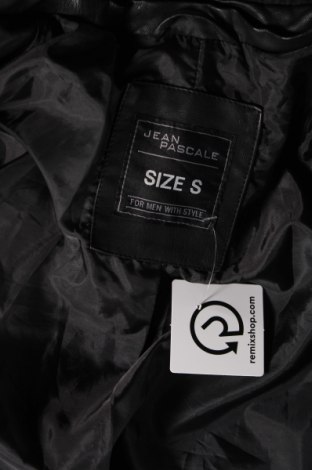 Ανδρικό δερμάτινο μπουφάν Jean Pascale, Μέγεθος S, Χρώμα Μαύρο, Τιμή 30,31 €