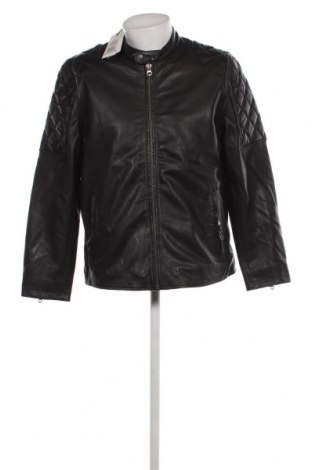 Pánska kožená bunda  Pepe Jeans, Veľkosť XL, Farba Čierna, Cena  258,00 €
