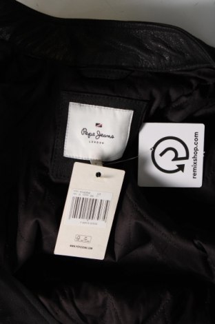 Pánska kožená bunda  Pepe Jeans, Veľkosť M, Farba Čierna, Cena  250,02 €