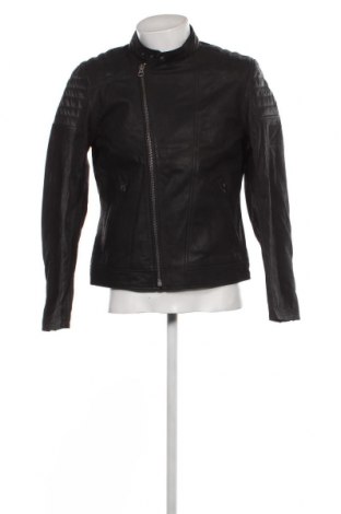 Pánska kožená bunda  Pepe Jeans, Veľkosť M, Farba Čierna, Cena  202,14 €