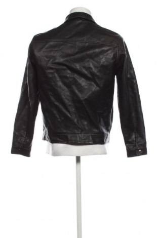 Pánská kožená bunda  Pull&Bear, Velikost S, Barva Černá, Cena  781,00 Kč