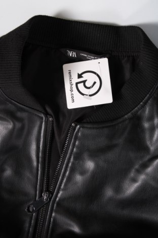 Pánská kožená bunda  Zara, Velikost XXL, Barva Černá, Cena  519,00 Kč