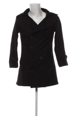 Мъжко палто, Размер M, Цвят Черен, Цена 27,52 лв.