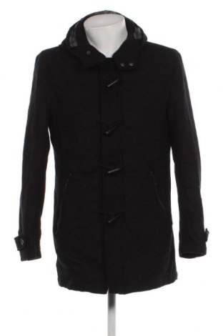 Мъжко палто Angelo Litrico, Размер S, Цвят Черен, Цена 53,50 лв.