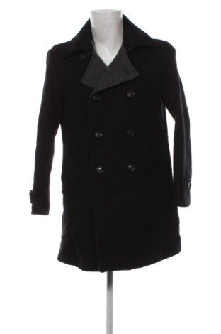 Мъжко палто H&M, Размер L, Цвят Черен, Цена 64,20 лв.
