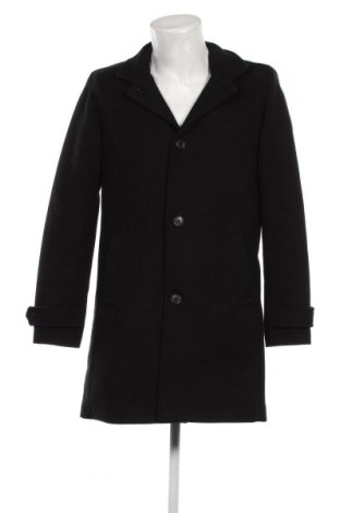 Ανδρικά παλτό Jack & Jones, Μέγεθος L, Χρώμα Μαύρο, Τιμή 48,20 €