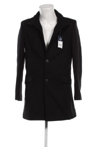 Мъжко палто Lerros, Размер M, Цвят Черен, Цена 50,37 лв.