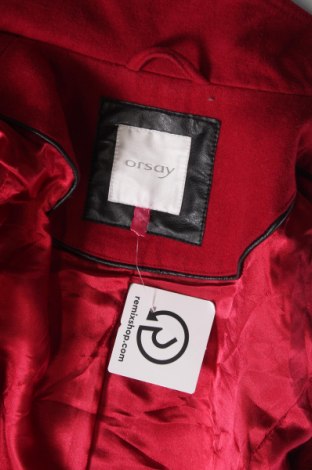 Dámsky kabát  Orsay, Veľkosť XS, Farba Červená, Cena  60,67 €