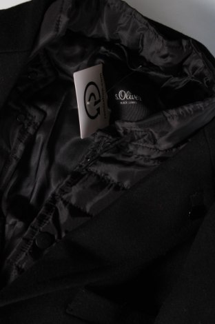 Ανδρικά παλτό S.Oliver Black Label, Μέγεθος M, Χρώμα Μαύρο, Τιμή 54,11 €