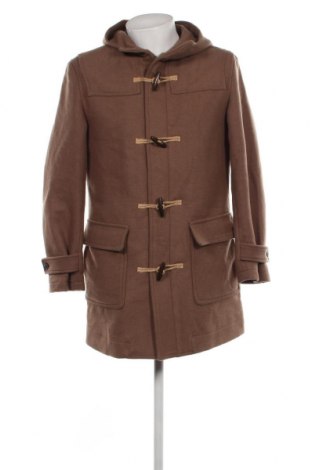 Мъжко палто Selected Homme, Размер M, Цвят Кафяв, Цена 102,09 лв.