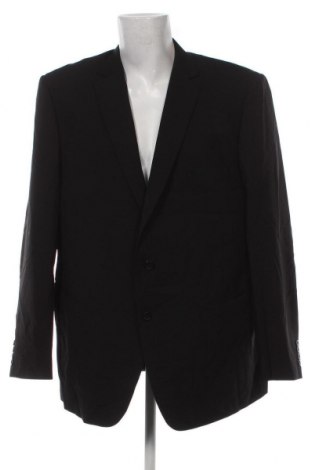 Ανδρικό σακάκι Dressmann, Μέγεθος 3XL, Χρώμα Μαύρο, Τιμή 37,11 €