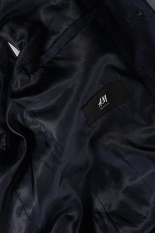 Мъжко сако H&M, Размер S, Цвят Син, Цена 13,20 лв.