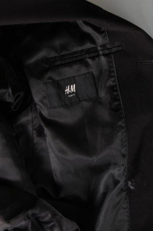 Pánské sako  H&M, Velikost S, Barva Černá, Cena  196,00 Kč